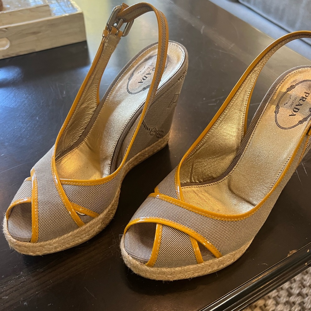 Prada Wedges